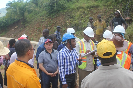 Minister of Mineral and Energy inspects Construction of Mpanda Hydro Power Station Burundi