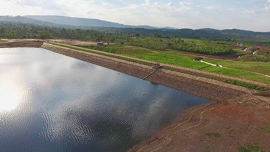 Dam Works for Karangazi-Rwangingo Marshland Development Project, Rwwanda