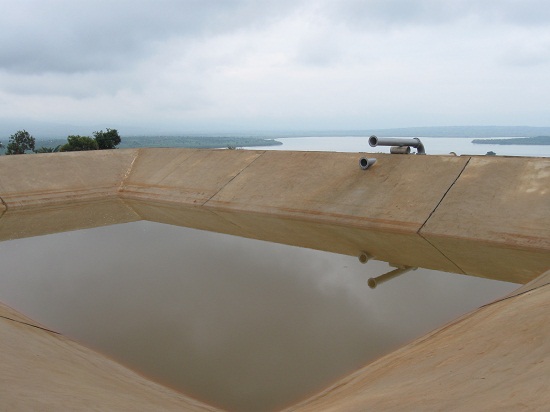 2000 m3 Concrete Reservoir Kirehe Water Sprinkling Irrigation Project, Rwanda